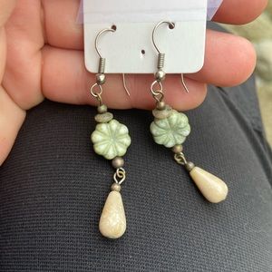 Flower earrings